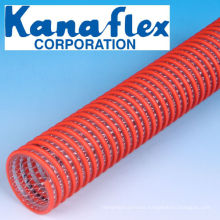 Kanaflex light weight and flexible V.S Kanaline A suction hose for suction on vacuum dump trucks. Made in Japan